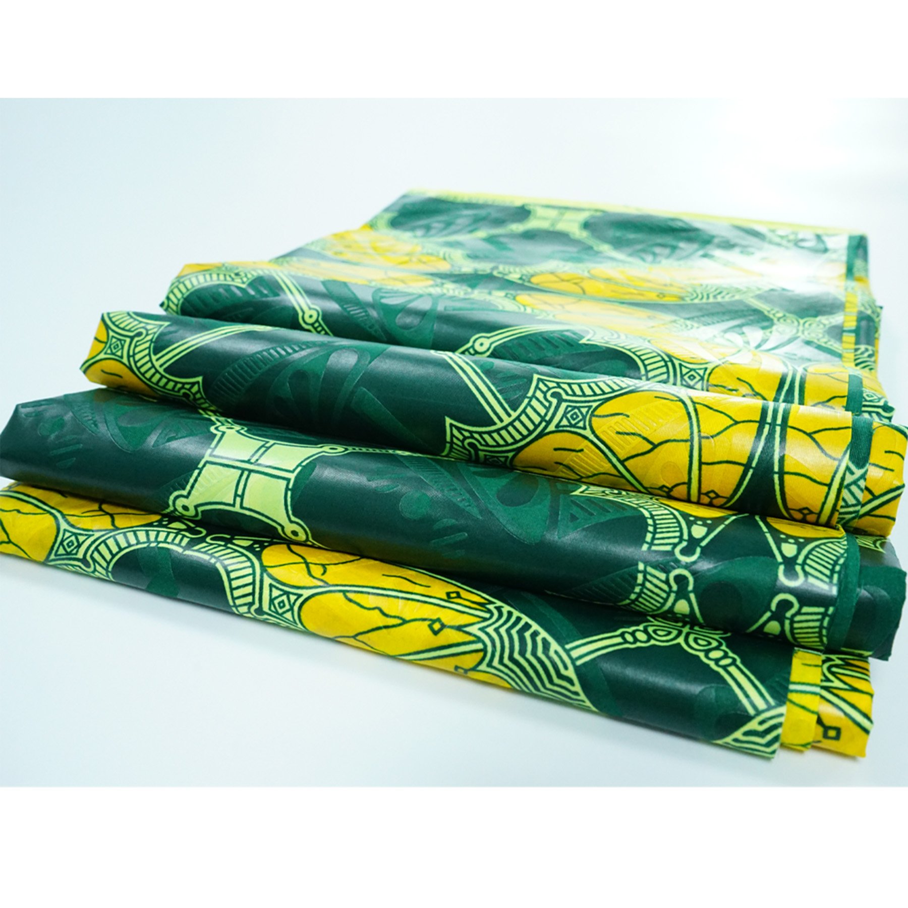 100% Polyester African Fabrics Wax 3D Embossed Printed Wax Print Fabrics for Cloth