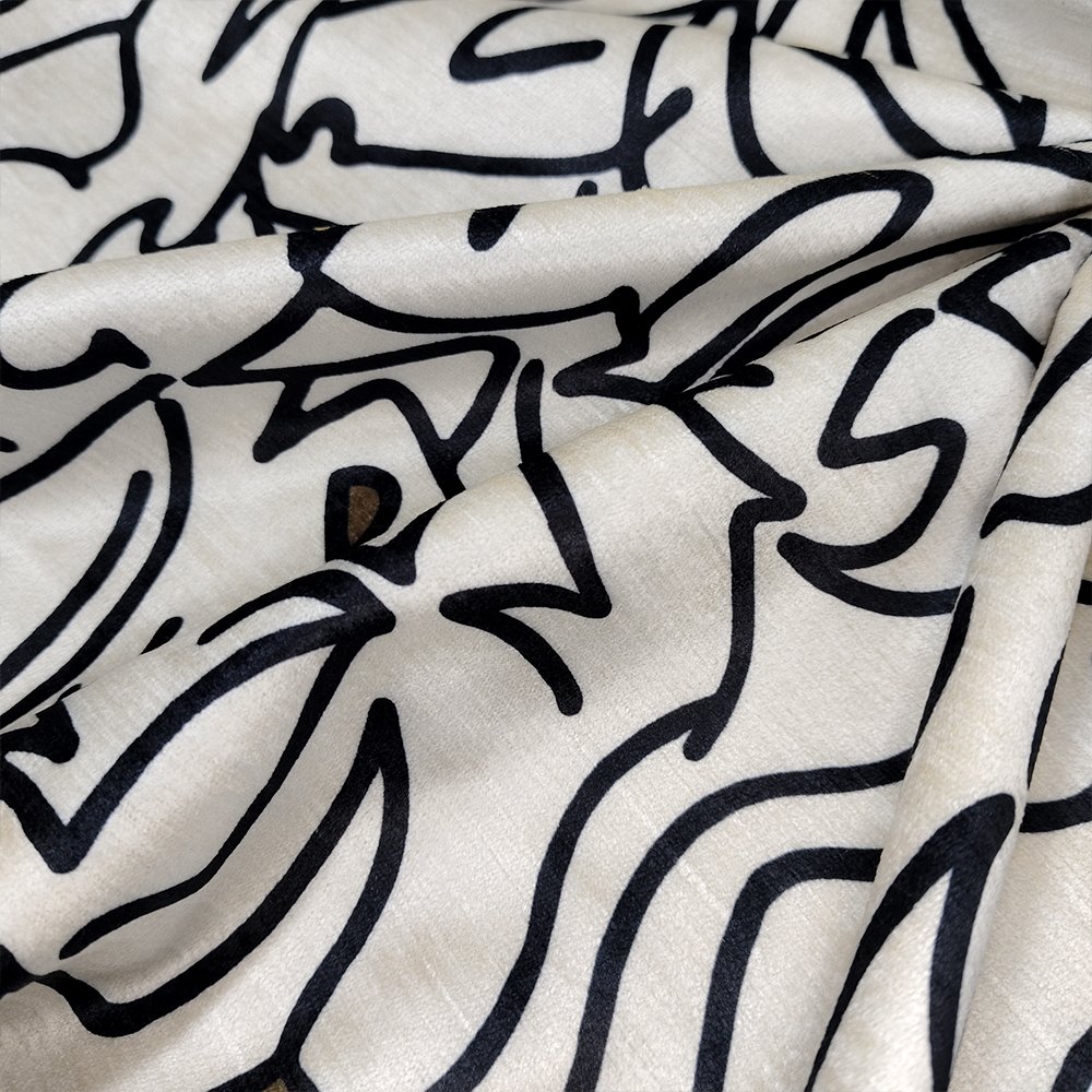 Flower Design 430gsm 140cm Wide Bedsheet Disperse Printed Linen Fabric Dot Style Home Textile Bag Free Design Sample Available