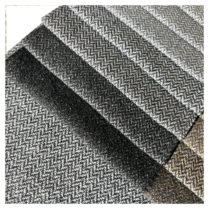 Wholesale Home Textile 100% Polyester Linen Sofa Fabric furniture Linen Fabric for sofa