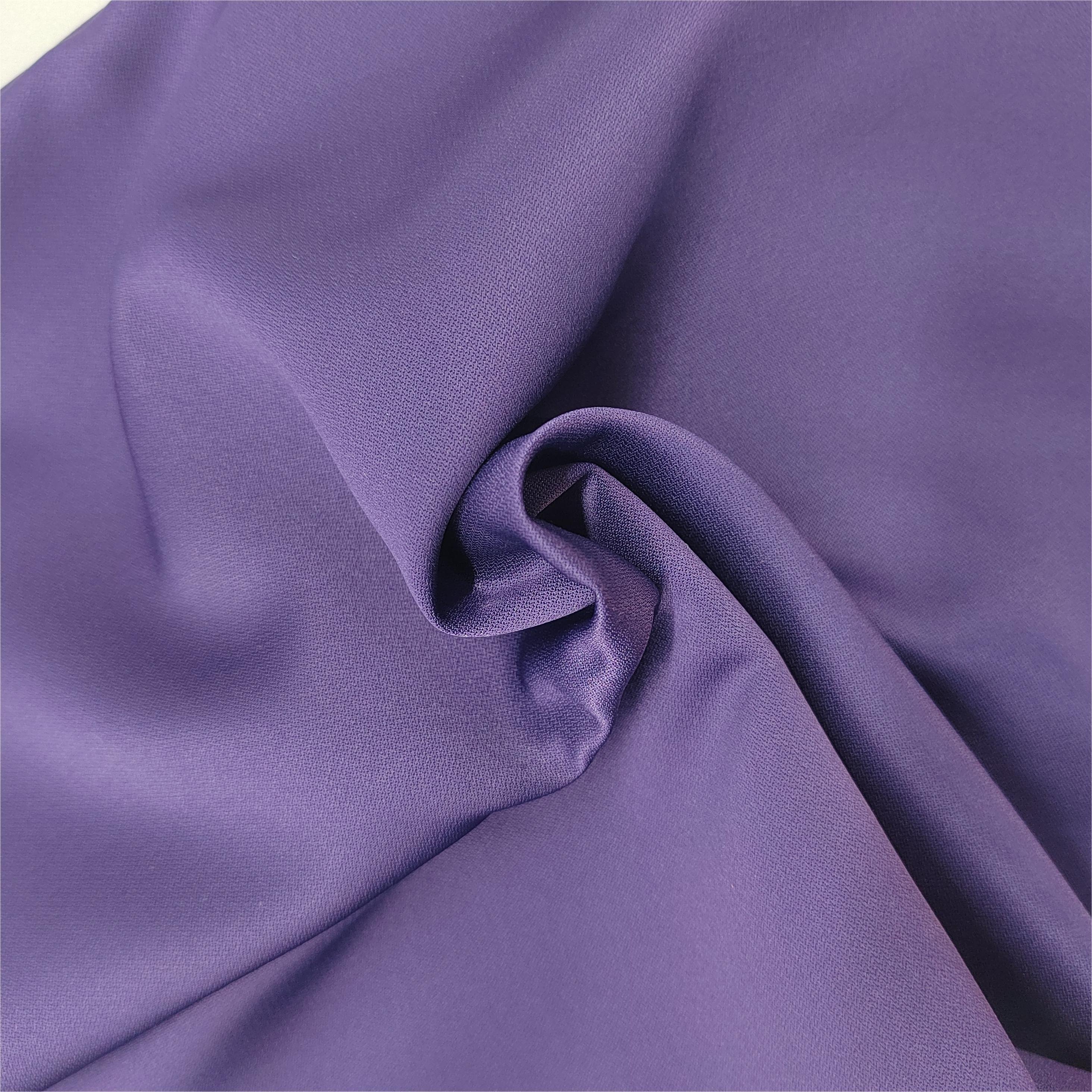 pearl skin fabric 100% polyester fabric for dress woman material anti-microbial fabric