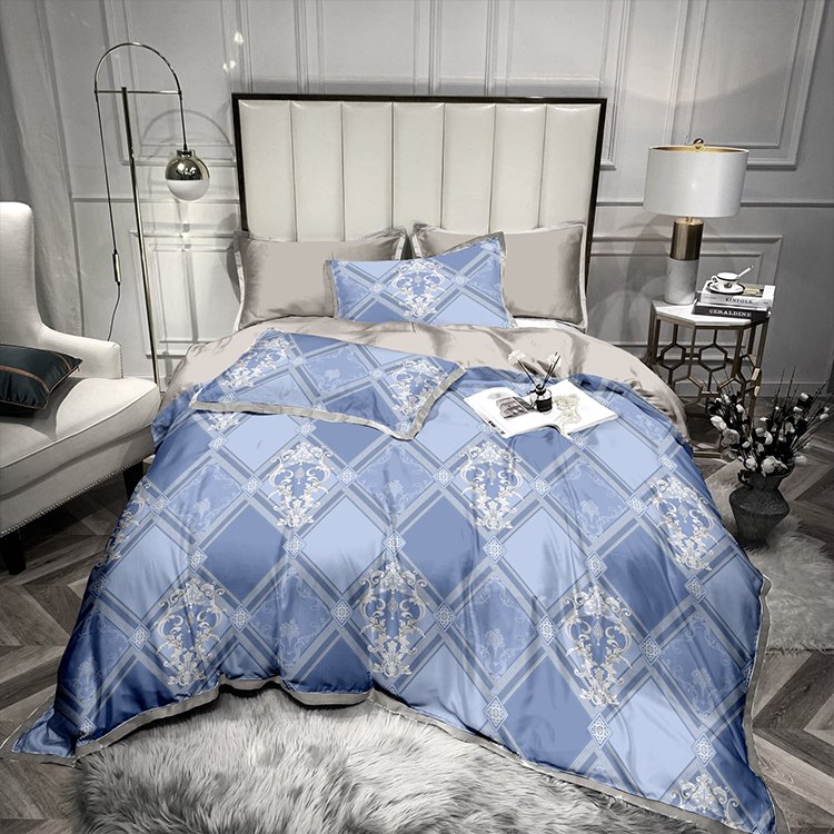 Custom Pillowcase Bedsheet Home Textile Fabric Bedding Bamboo Material