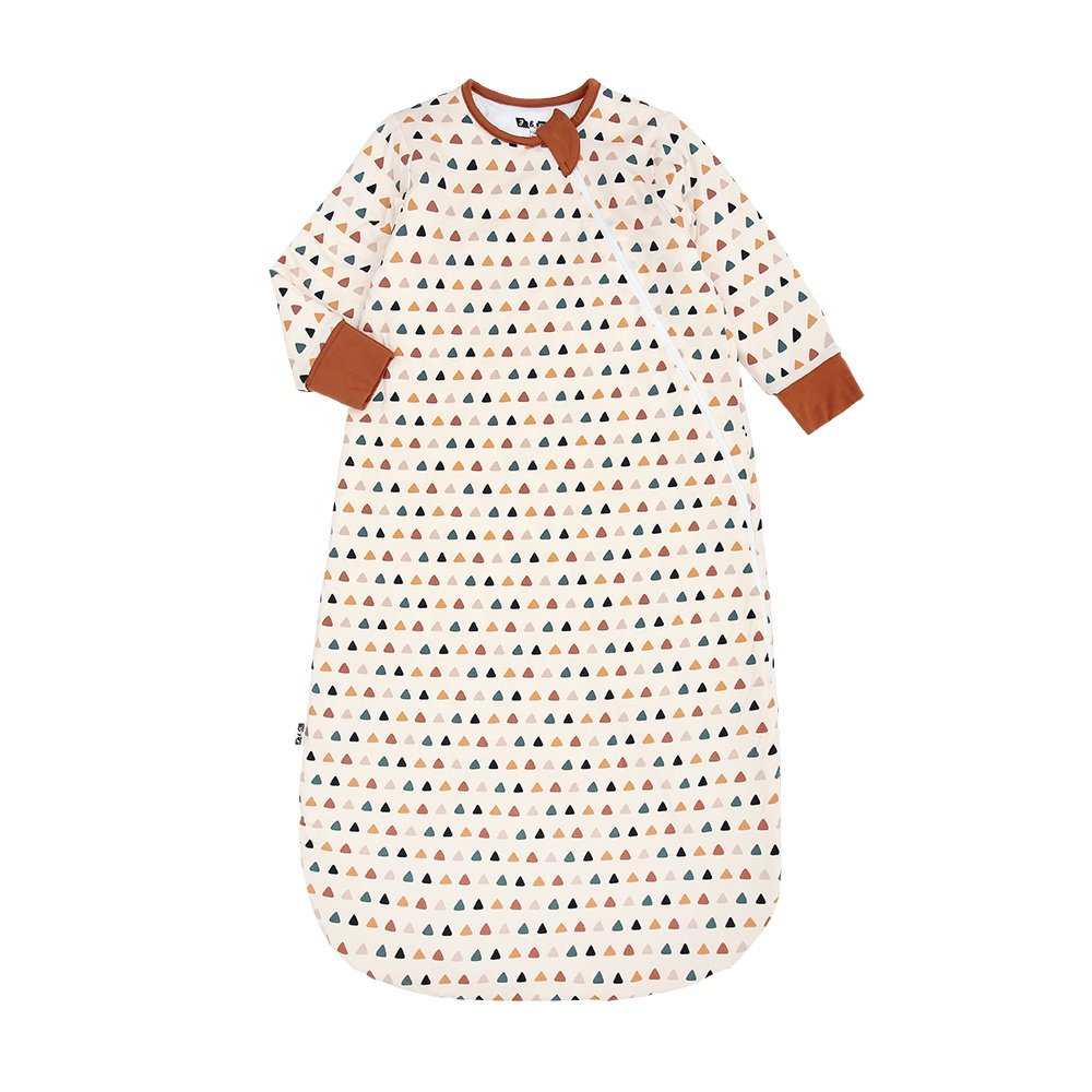 New design high quality Infants & Toddlers Baby zipper style customized Printed soft fabric sleeping sack baby Sleeping Bags