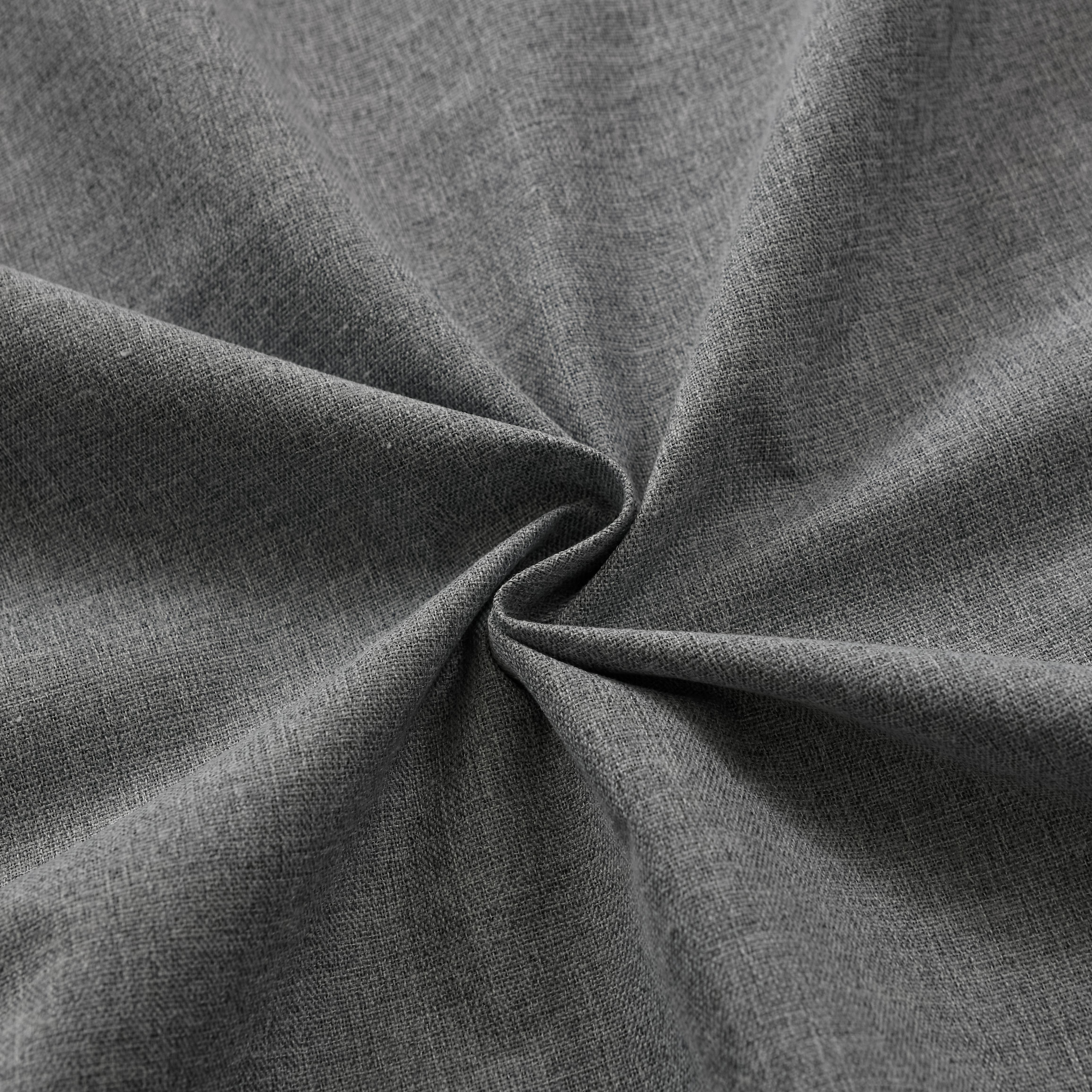 2024 High Quality Star Linen fabric with black film Smooth customizable Carbon Fiber Cloth Fabric curtain