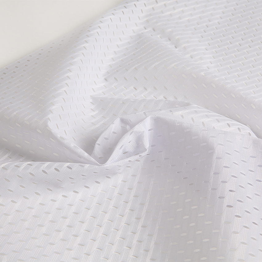 Factory Wholesale 100g 120g Perforated Mesh Flag Fabric Sublimation UV Print Flags Custom Printing Flag Banner Fabric