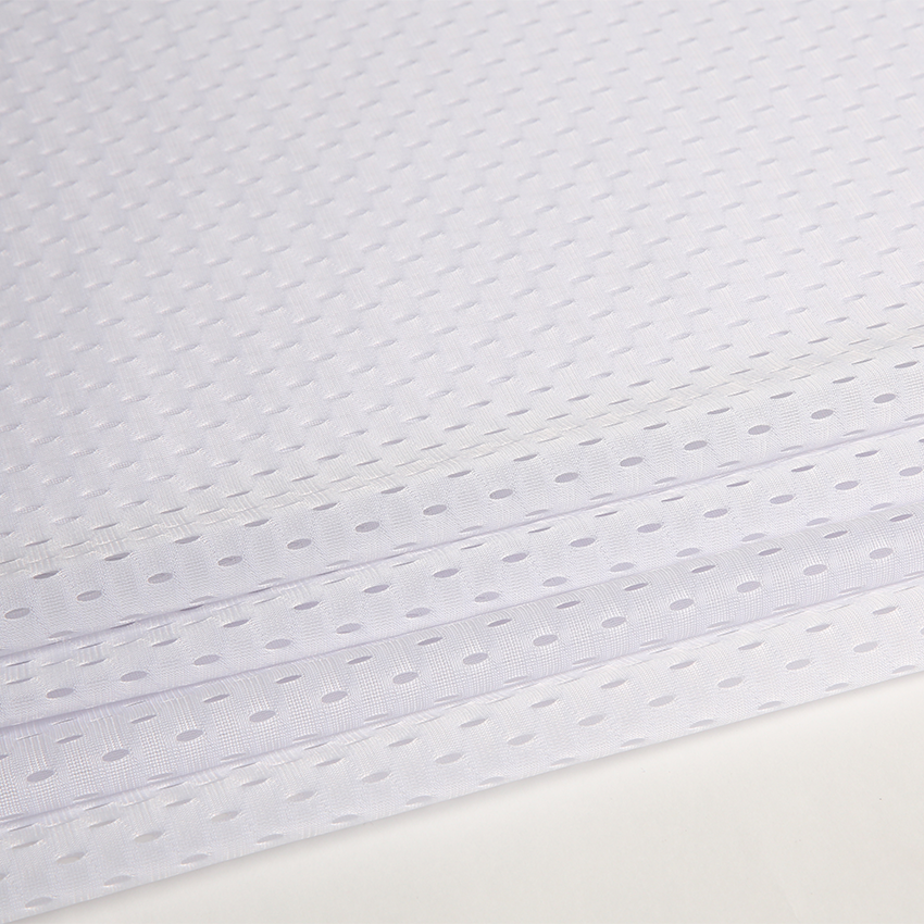 Factory Wholesale 100g 120g Perforated Mesh Flag Fabric Sublimation UV Print Flags Custom Printing Flag Banner Fabric