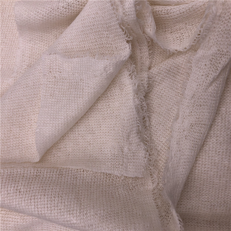 Eco 100%linen jersey fabric 130gsm-220gsm customize linen/cotton fabric