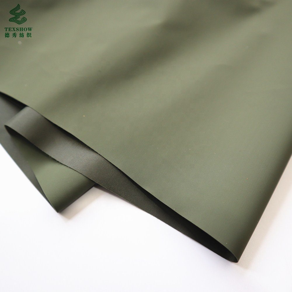 210T Virgin fresh PVC Coated polyester nylon taffeta Waterproof raincoat fabric