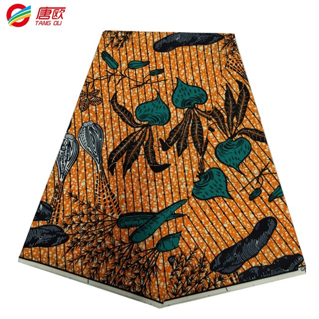 2024 high quality 6 yards 12 yards textiles material wax african wax print 100% polyester fabric