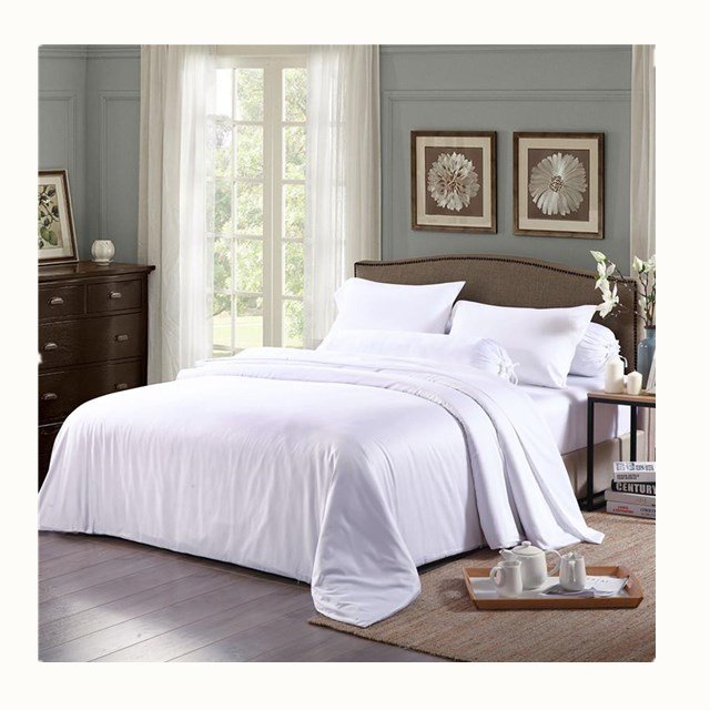 Wholesale 100% organic bamboo sheet set luxury bamboo bedding sets silky bamboo bed sheets