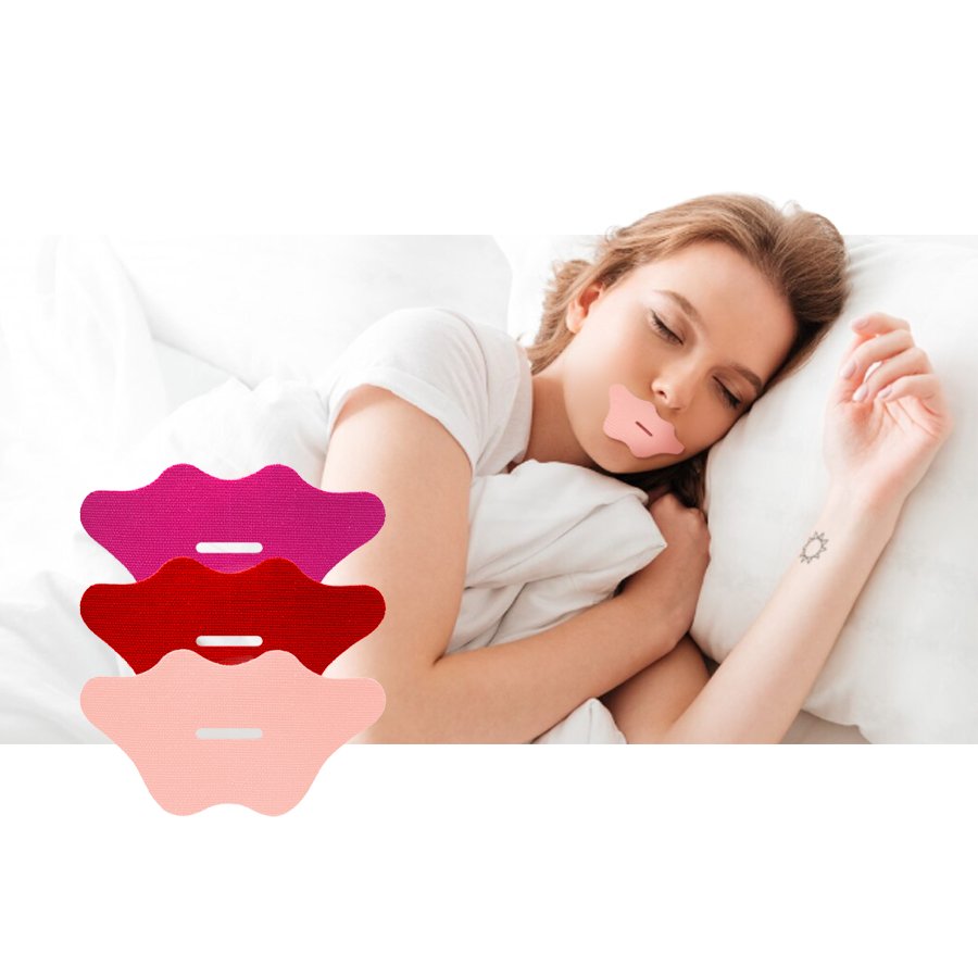 Hodaf new trend mouth tape Non-irritating to sensitive skin and Easy Mouth Strips for Less Mouth Breathing and breath better