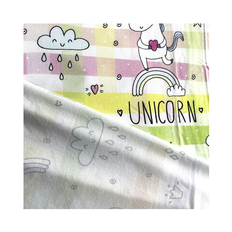 Factory wholesale digital printed animal printing on Bamboo fiber jersey knitted fabric for kids