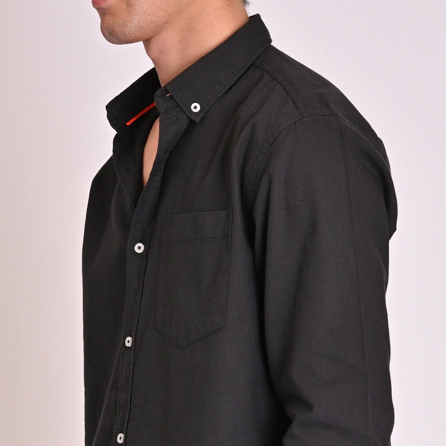 Custom Silk Slim Men Tee Dress Shirts Casual Clothes Long Sleeve plain Shirts for Mens Fashion Shirts Breathable Fabric
