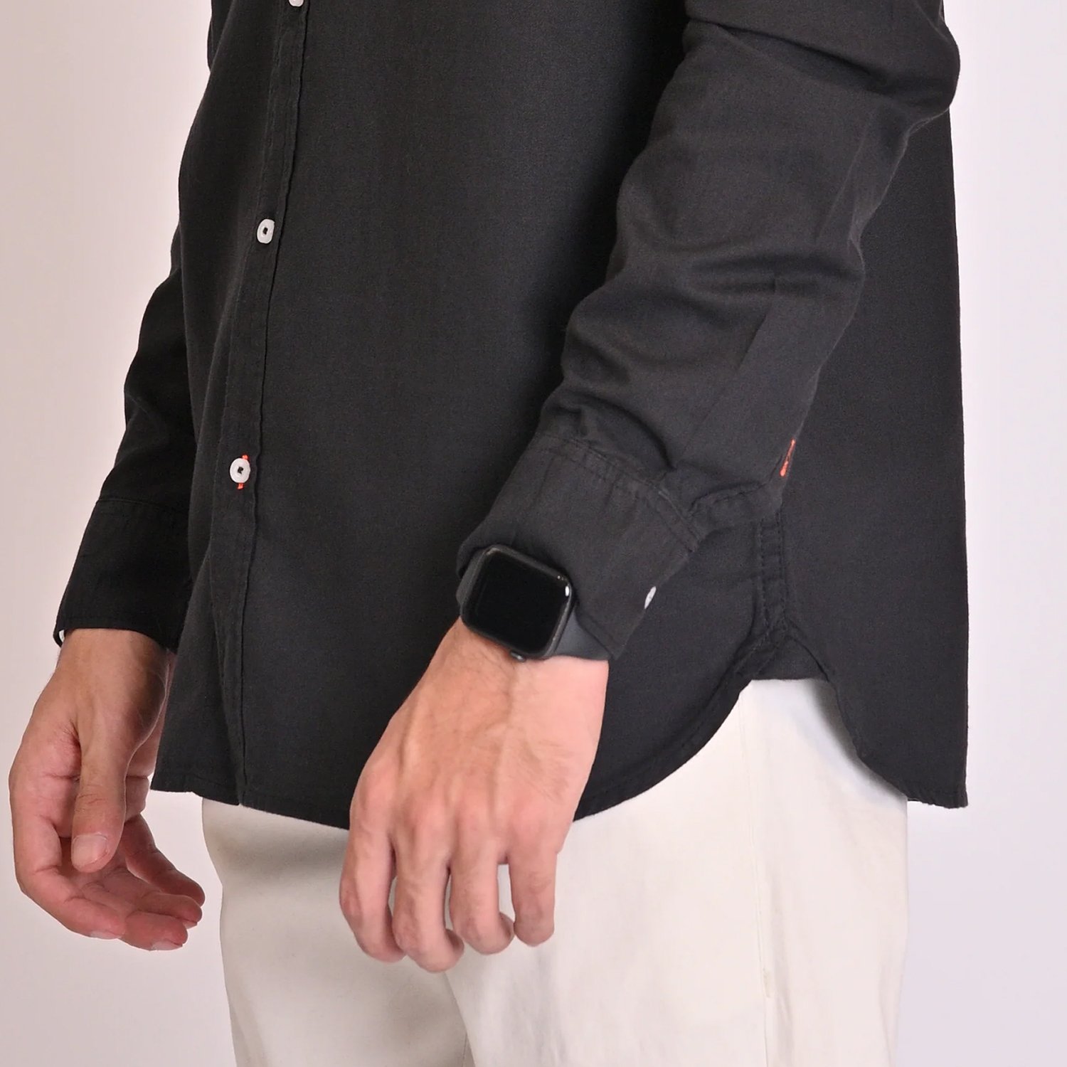 Custom Silk Slim Men Tee Dress Shirts Casual Clothes Long Sleeve plain Shirts for Mens Fashion Shirts Breathable Fabric