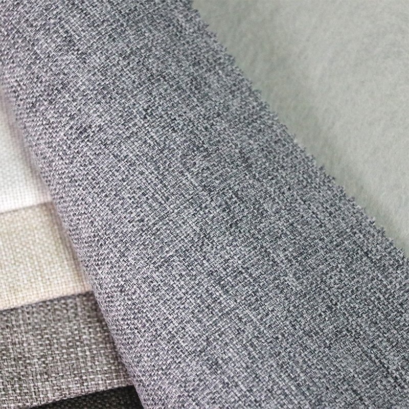 2489 Home Textile Upholstery Waterproof Bedding Living Room Afrcia Oilproof Faux 100% Polyester Look Linen Fabrics for Sofa