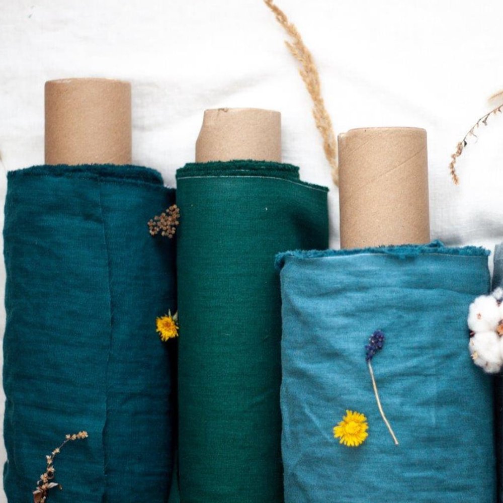OEKO-TEX STANDARD 100 Anti-Bacterial Sustainable Organic Knitting Fabric for Loungewear 100% linen