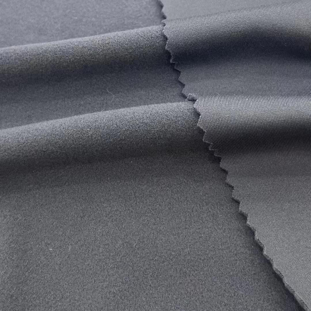 Thickened nylon yoga cloth 250g single-sided brushed fabric lulu same style sports yoga pants fabric in stock
