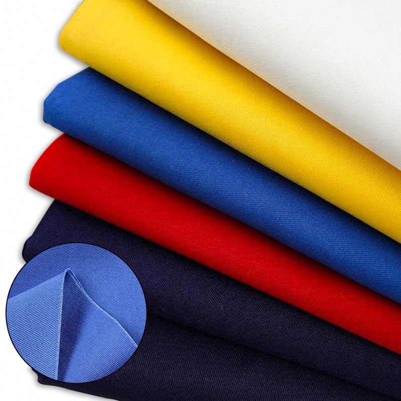 Cheap Price Summer Fabrics 120gsm 95% Cotton 5% Spandex Clothes Sweatshirt Fabric T-shirt Polyester Shirting Fabric Woven Plain