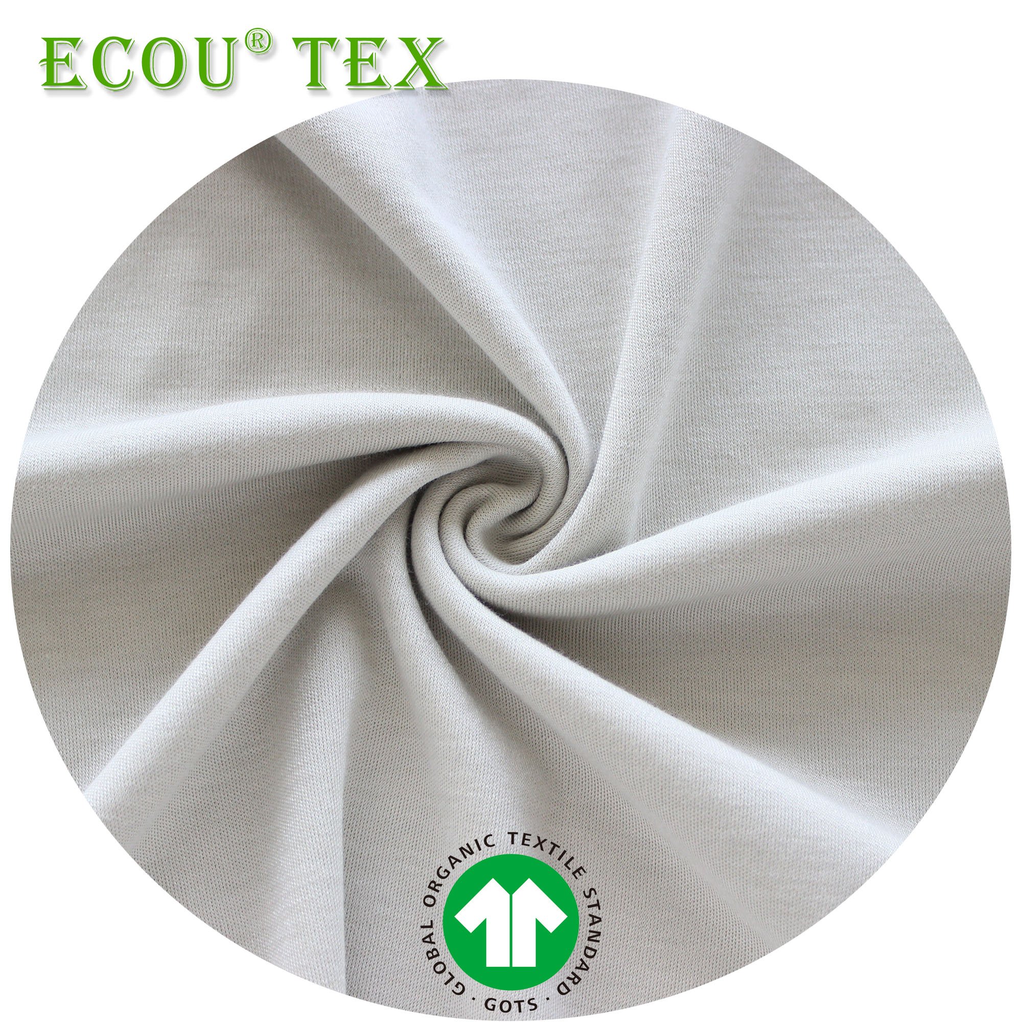 High-quality soft skin mother and baby standard leisure T-shirt pajamas fabric anti-bacteria 100% viscose cupric