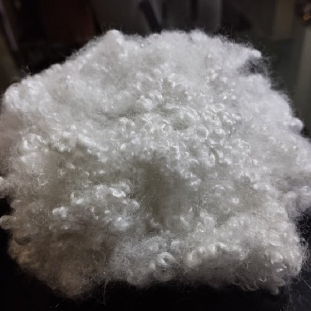 High Quality Polyester Staple for Filling Toys Pillow Cushion Mattress Fiber Hollow Siliconized a Grade 7D64HC White 7D Recycled