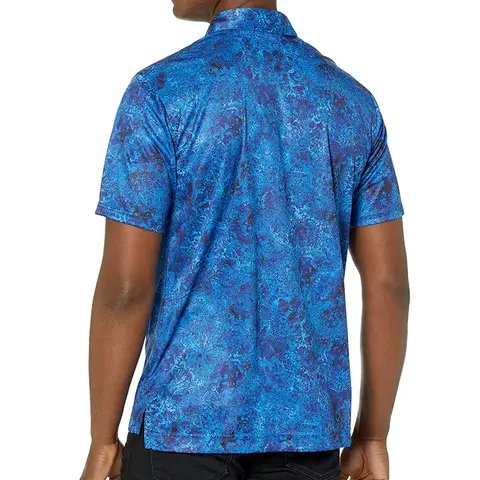 Manufacturer's High Quality Unisex Printed Polo Shirt 100% Cotton Plus Size Embroidery Technics Knitted Fabric Bamboo Men