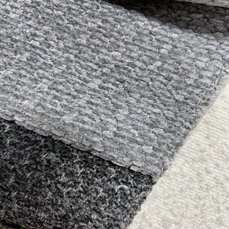 2024 new design arrived woven dyed 100% polyester luxury furniture classic sofa fabric