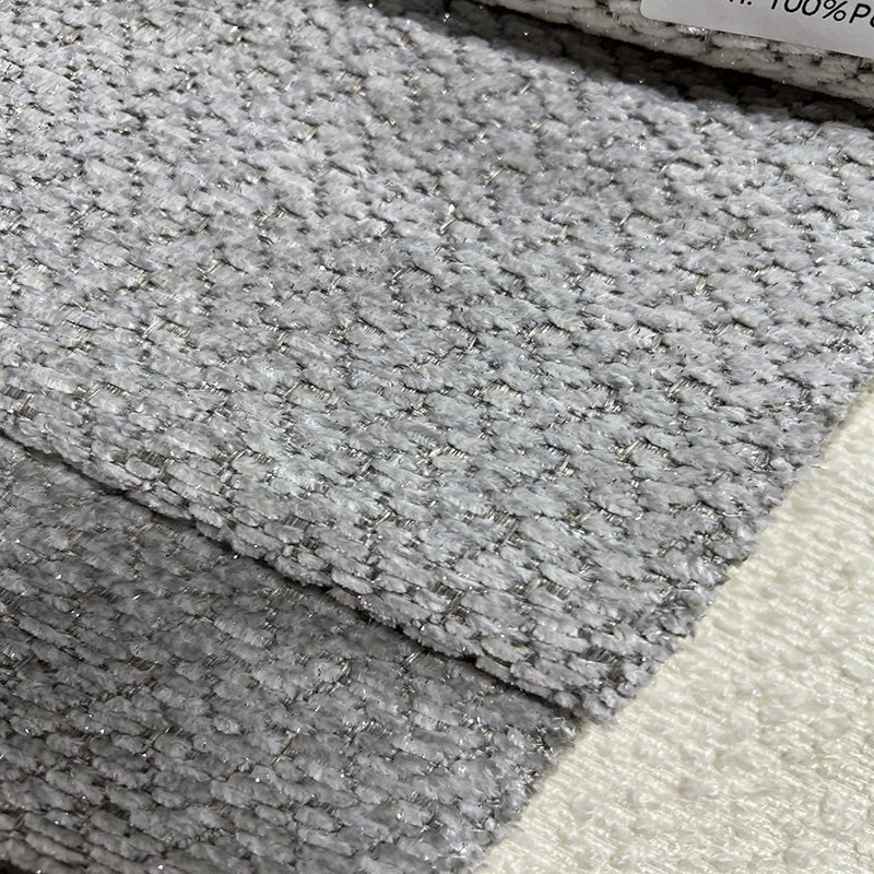 2024 new design arrived woven dyed 100% polyester luxury furniture classic sofa fabric