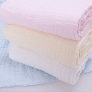 eco-friendly bamboo printed gauze fabric