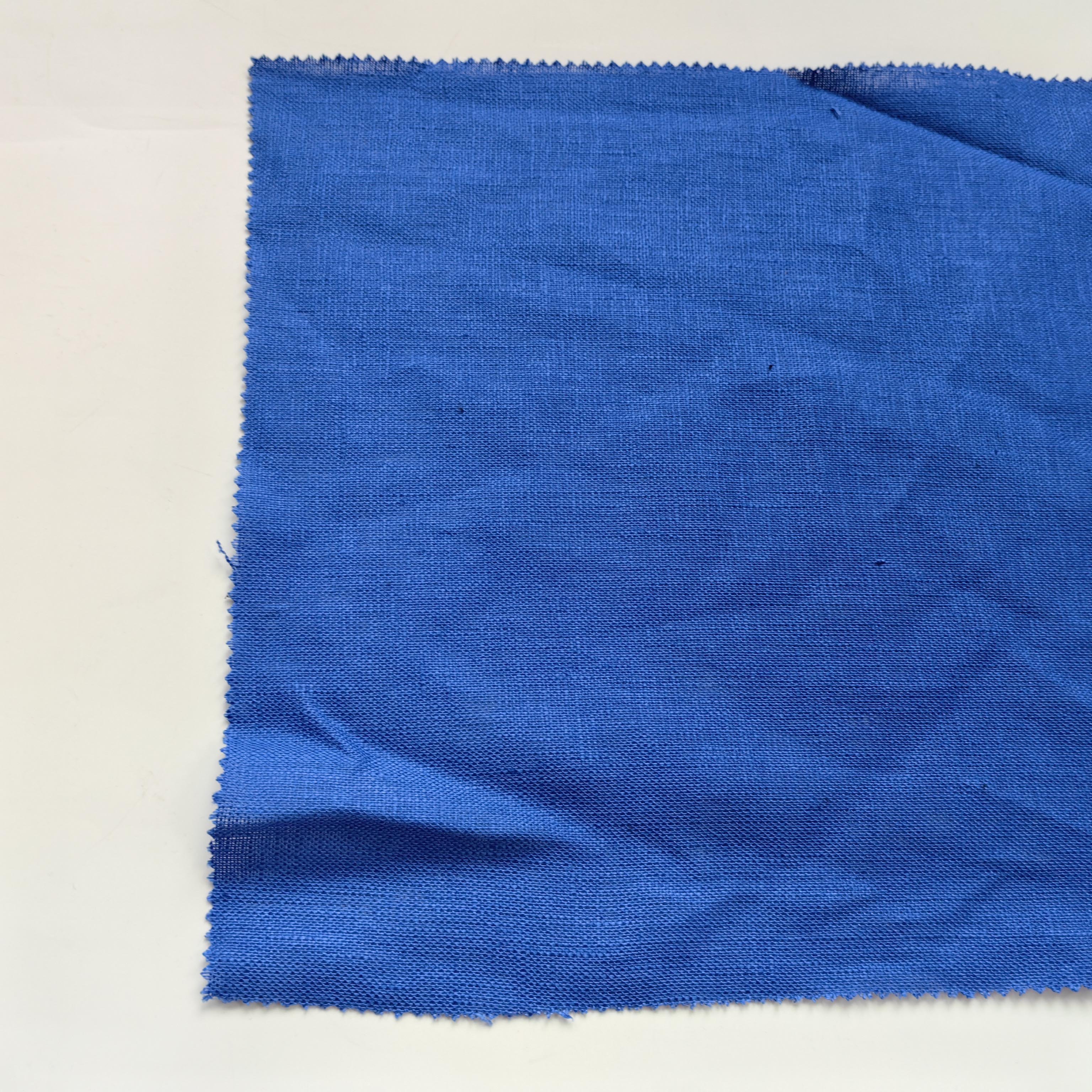 Hot Selling high quality 100% pure linen dyed fabric