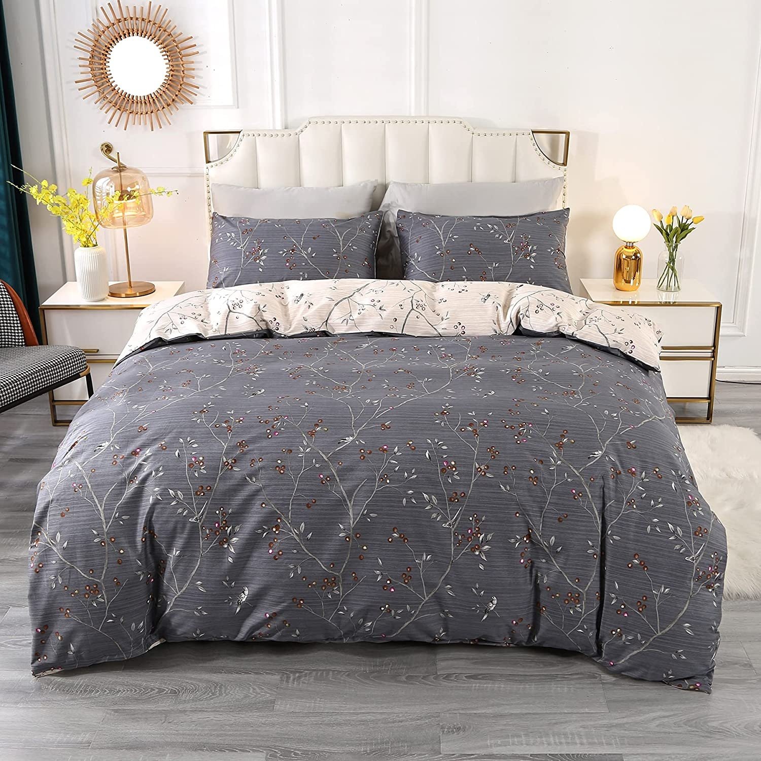 Best Selling designer Custom comforter sets Modern Luxury 100% Cotton Duvet Covers Sets 3 Pieces Hotel Linen Bedding Set