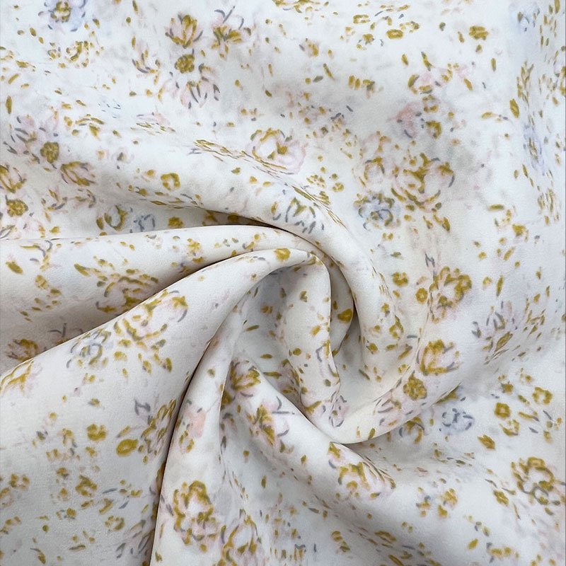 Professional supplier light and comfortable printed textile fabric polyester chiffon