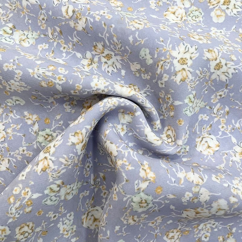 Professional supplier light and comfortable printed textile fabric polyester chiffon
