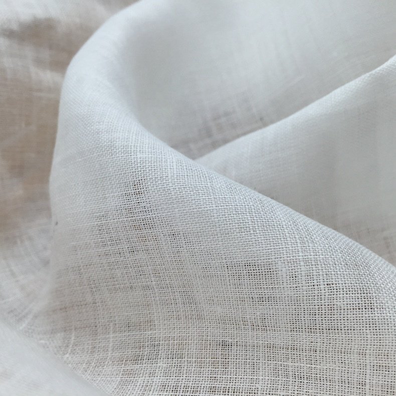 Factory cheap price woven liberty organic eco-friendly semi-bleached PFD 17s wholesale 100% linen fabric for clothing