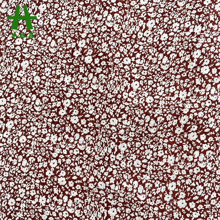 Mulinsen Textile 75D Italian Chiffon 100% Polyester Fabric Manufacturer with Flower Patterns