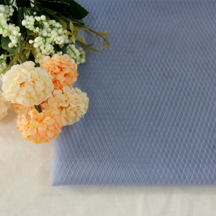 High quality tulle fabric mesh 100% polyester tulle fabric for bra