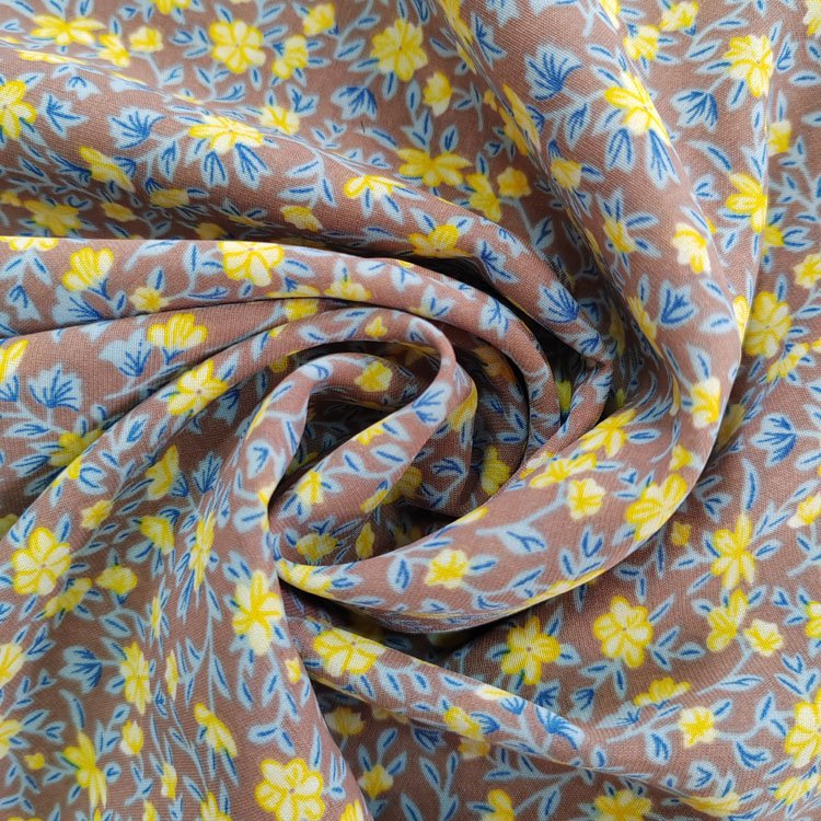 Good Quality 4way Stretch Fabric Spandex Polyester Rayon Floral Printed Fabric For Girls And Women