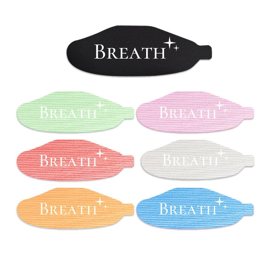 private logo mouth tape with tabs for easy peeling bamboo silk mouth strips sleeping better scented lip tapes