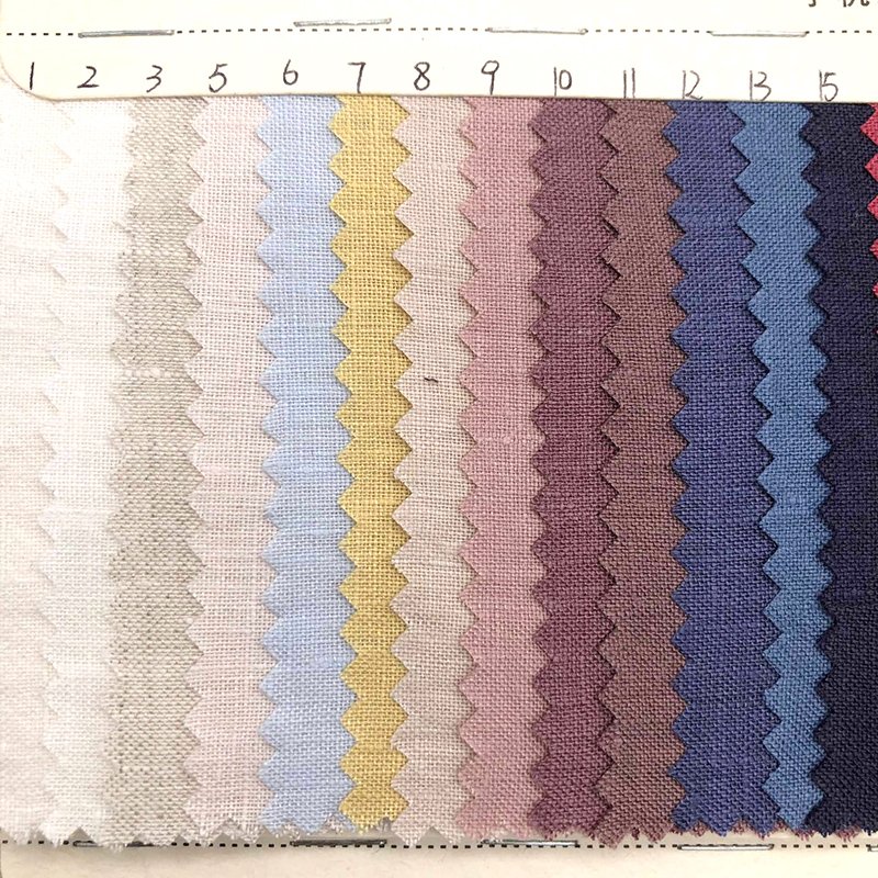 Hot product 100% Pure Linen Fabric Sand-washed Fabric For Dress linen fabric