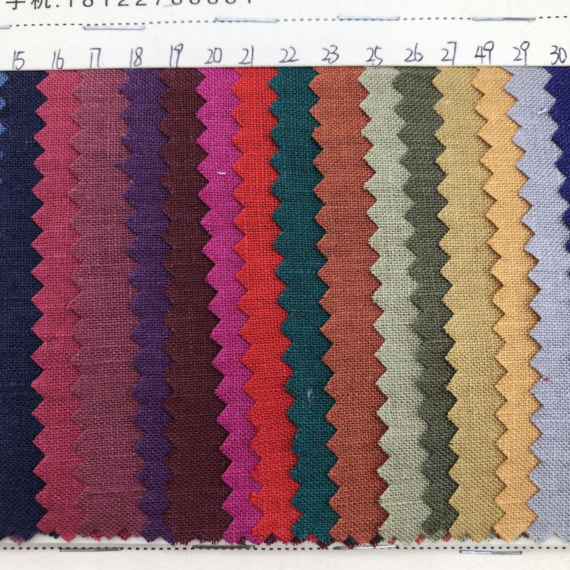 Hot product 100% Pure Linen Fabric Sand-washed Fabric For Dress linen fabric