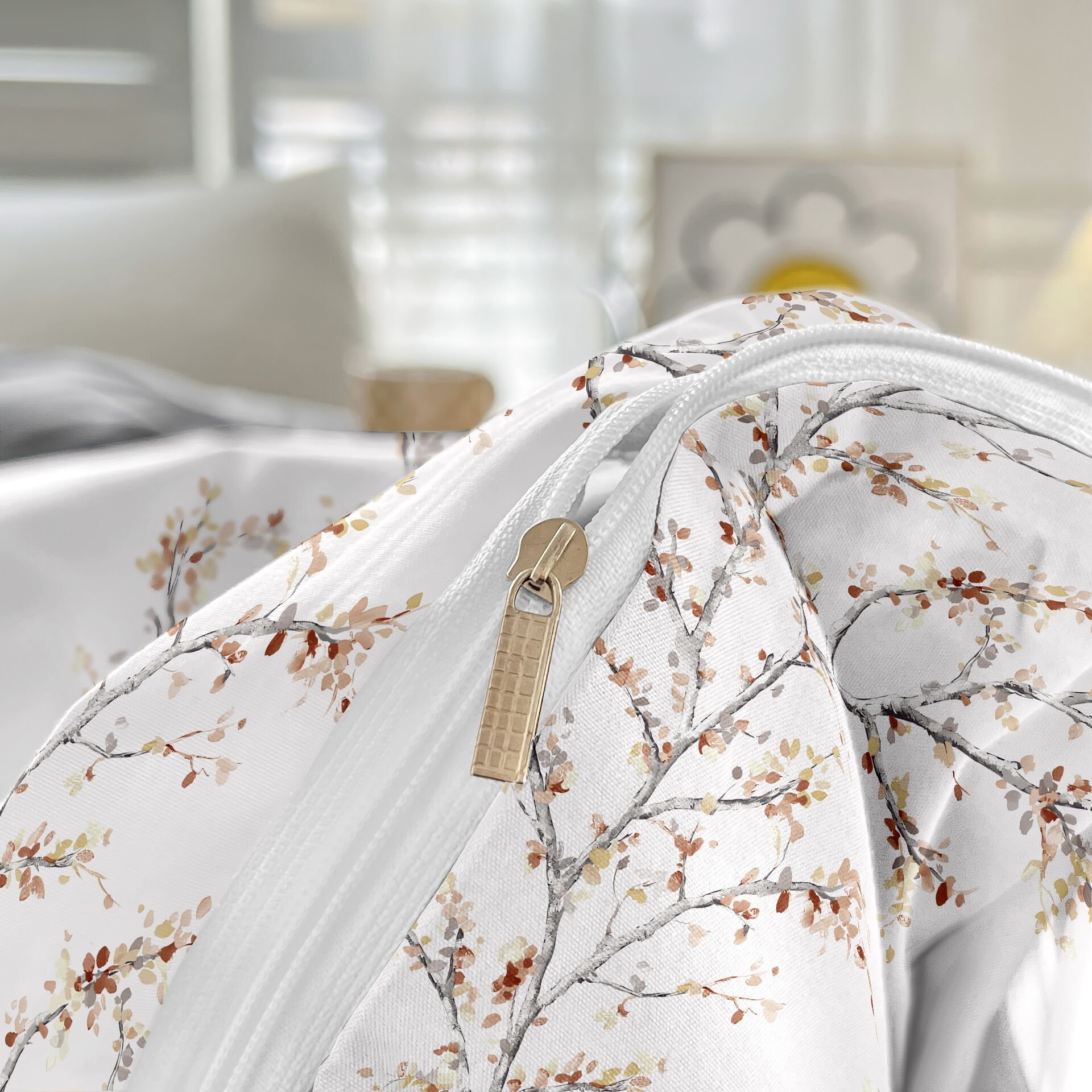 3 pieces white home textiles printed polyester pillow shams bed sheet set supplier