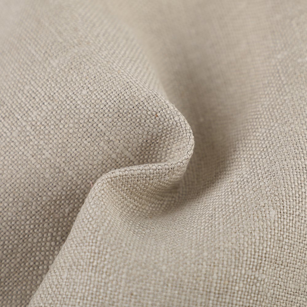 OEKO TEX Middle Weight Multi Color 440GSM canvanss Flax 100% Pure Linen Fabric