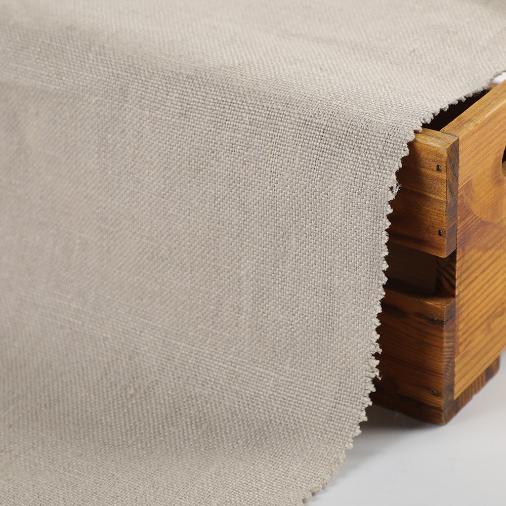 OEKO TEX Middle Weight Multi Color 440GSM canvanss Flax 100% Pure Linen Fabric