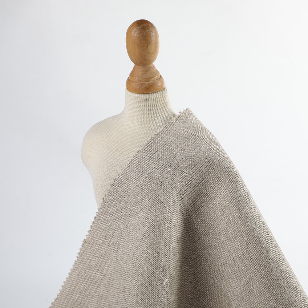 OEKO TEX Middle Weight Multi Color 440GSM canvanss Flax 100% Pure Linen Fabric