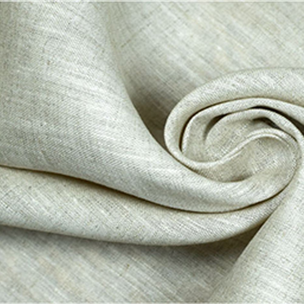 Solid color soft 100% linen fabric organic material pure natural flax for sewing diy handmade clothes patchwork fabric