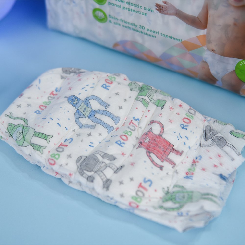 OEM ODM diaper supplier sustainable sensitive bio free sample eco fluff pulp