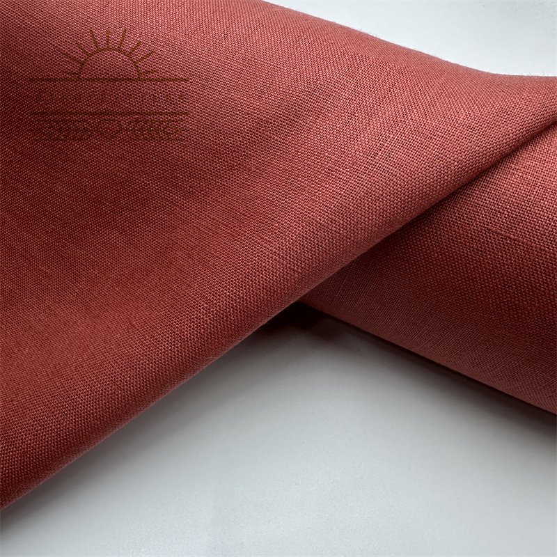 RIGU Textiles Organic 100% French Flax Linen Fabric Weight Pure French Flax Washed Linen Fabric