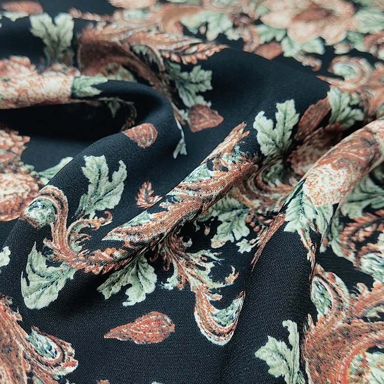 High Quality Custom Printed Fabric 100% Polyester Material Woven Fabric For T Shirt