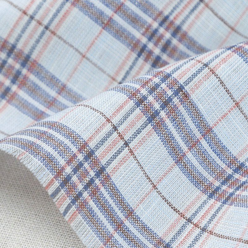 Wholesale Home Textile 100% Pure Linen Fabric Striped Linen Fabric for Baby