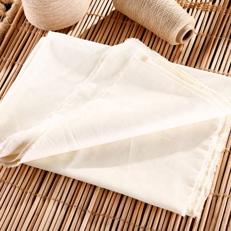 High quality hemp woven fabric 55%hemp45%cotton 11sX11sX51X47 for clothing&bedding