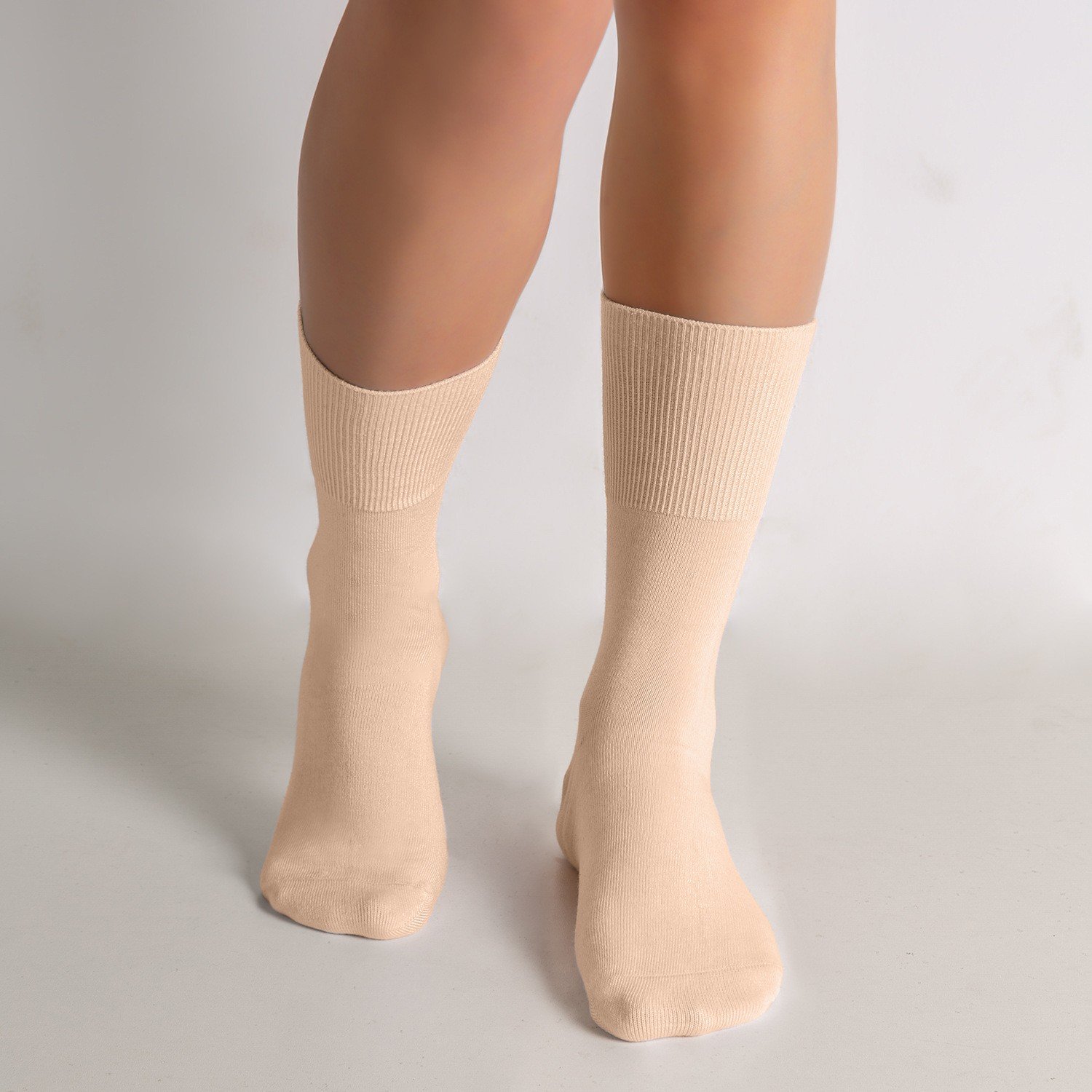 Top sale Bamboo Seamless Diabetic Socks Soft Mens crew Socks Logo Customize unisex diabetic socks