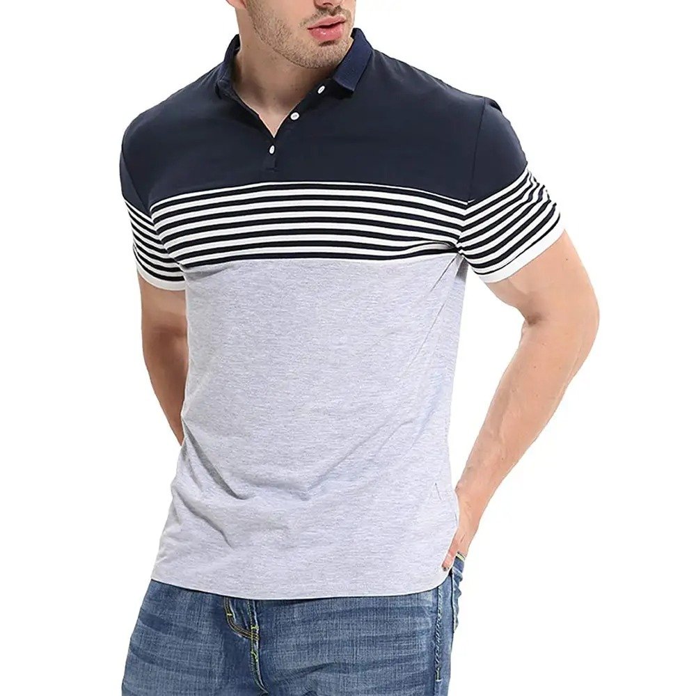 Custom Printed Design Summer Casual Polo Shirt For Men's High Manufactured Plus Size Men's Polo Shirts